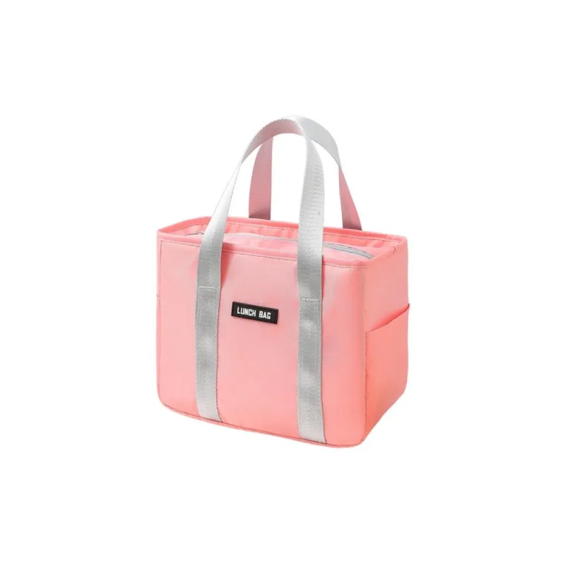 Termoizoliuotas pusryčių krepšys pietų krepšys Pink 24cm · 2