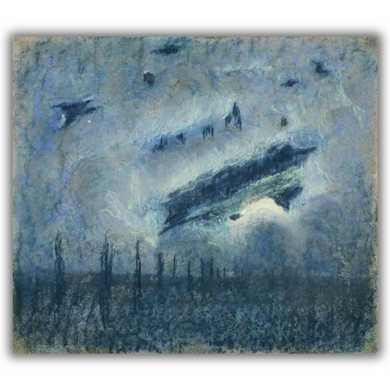 Reprodukcija „Naktis“, Mikalojus Konstantinas Čiurlionis (1906)