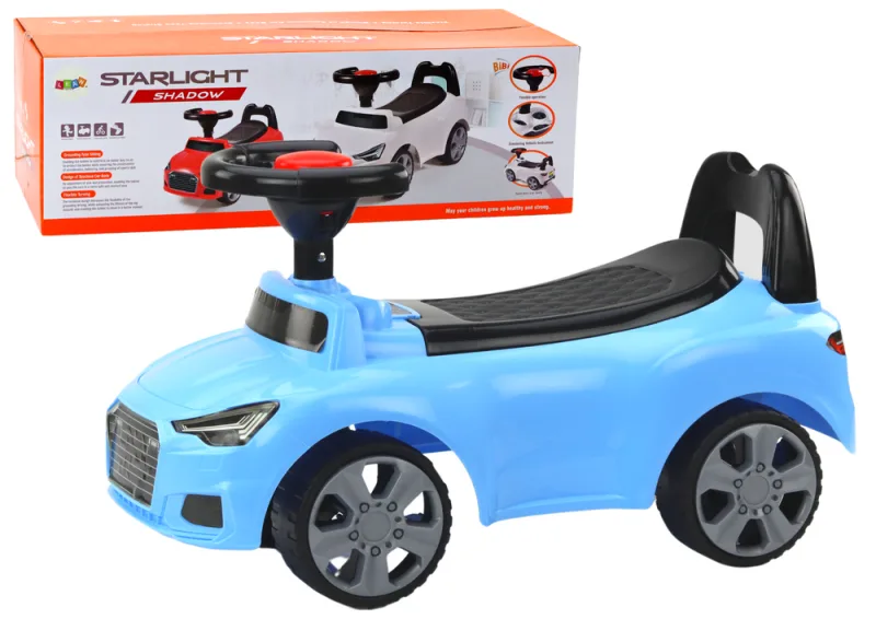 Stumdomas automobilis su atlošu QX-3396, klaksonas, dėtuvė, mėlynas · 1