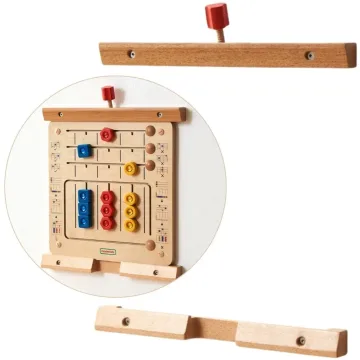 Masterkidz sieninių edukacinių lentų tvirtinimo rinkinys