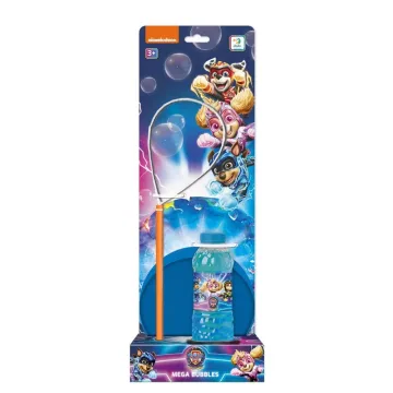 Lauko žaidimas Mega burbulai su lėkšte Paw Patrol Mighty heroes 450 ml