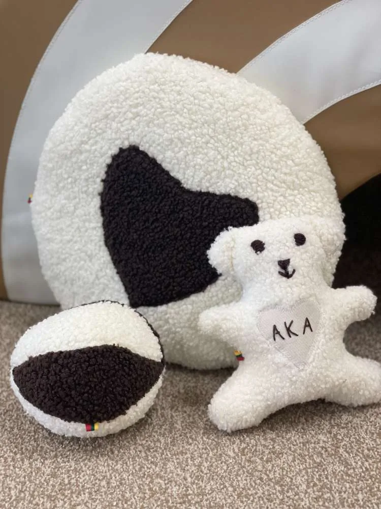 Rankų darbo rinkinys kūdikiui I Teddy šokoladinis