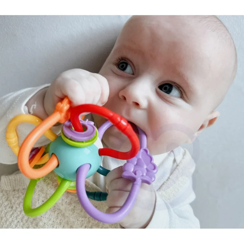 Sensorinis žaislas WOOPIE BABY SPRING PLAYER 2in1 · 3