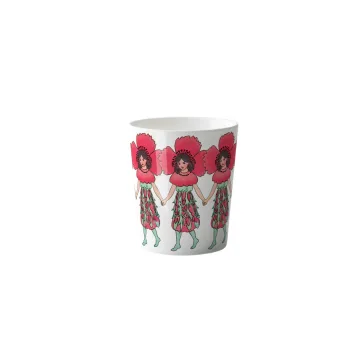 Porcelianinis puodelis Poppy 280ml Elsa Beskow — Ø80, H95 mm