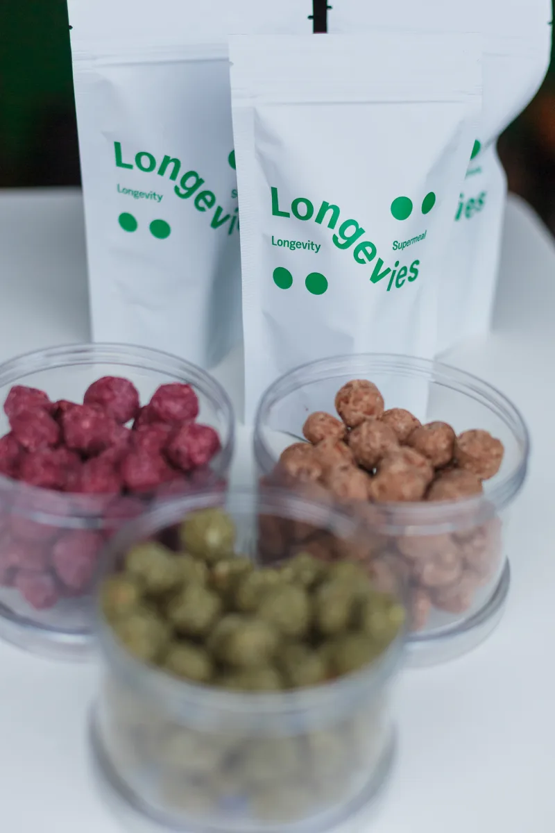 2+1 vnt Ilgaamžiškumo supermaistas Longevies, didelis rinkinys