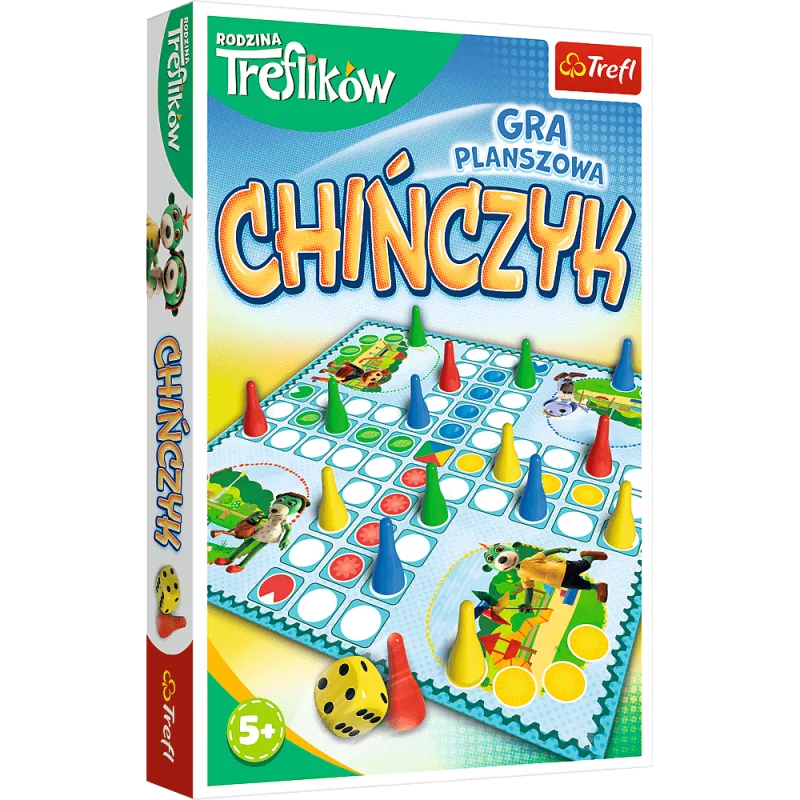 Stalo žaidimas „Chińczyk“ („Treflikų šeima“) „Trefl“ 02069 · 2