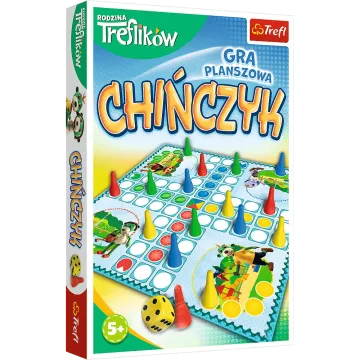 Stalo žaidimas „Chińczyk“ („Treflikų šeima“) „Trefl“ 02069