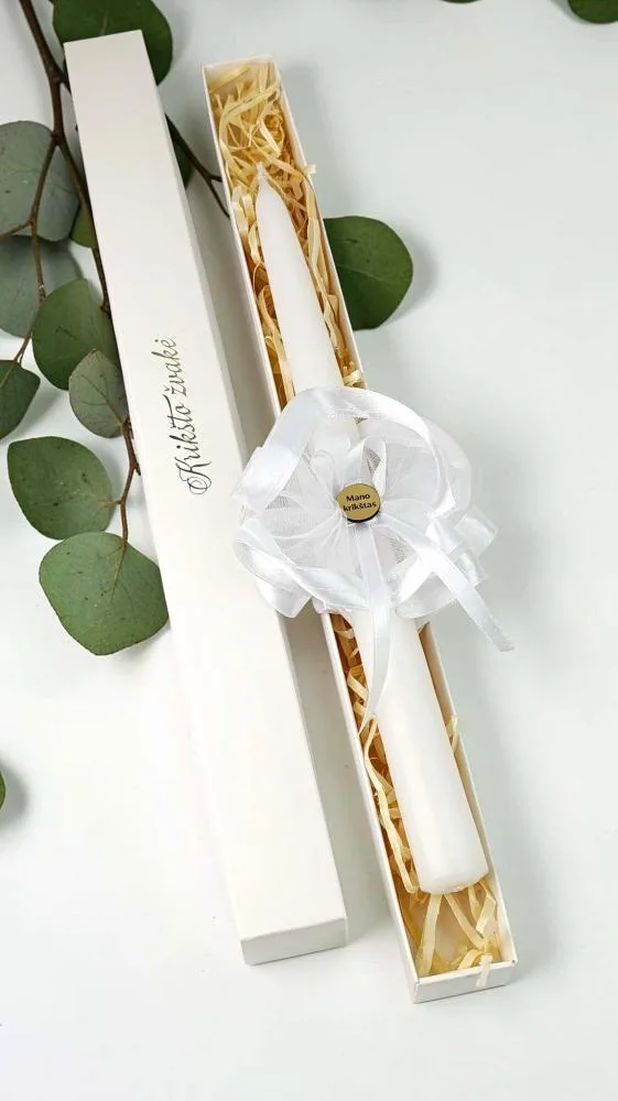 Krikšto žvakė su tagu „Mano krikštas“
