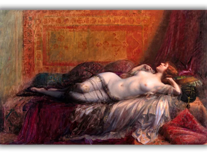 Reprodukcija „Odaliska“, Delphin Enjolras