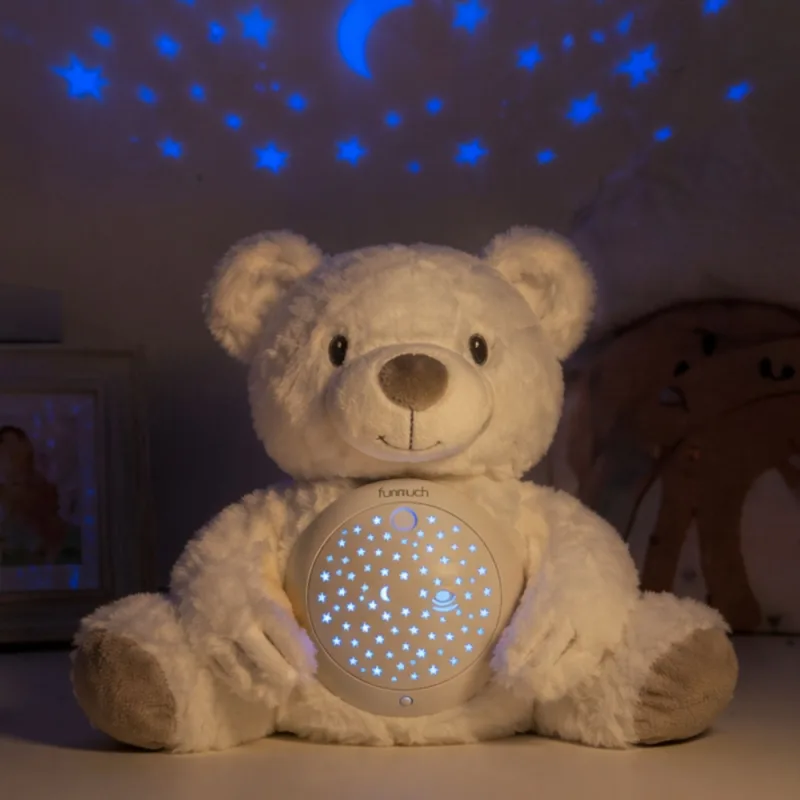 Meškiukas su projektoriumi ir raminančiais garsais WOOPIE BABY, 15 melodijų · 3