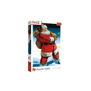 Dėlionė – 1000 XMAS – „Coca-Cola“: Kalėdų Senelis sniege – „Trefl“ 10923