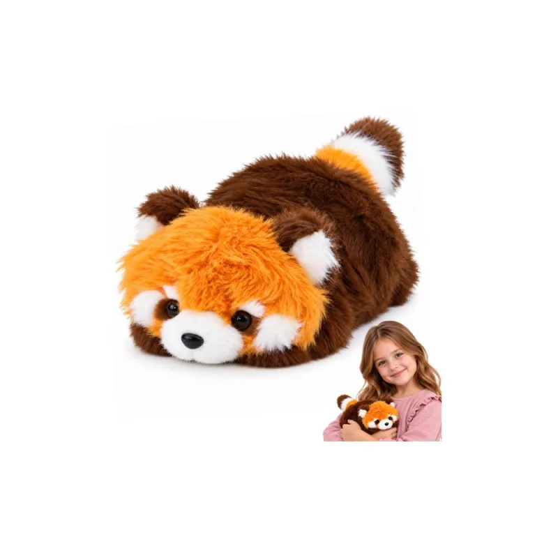 Maža pliušinė raudonoji panda, rusvai rudos spalvos, 16 cm · 1