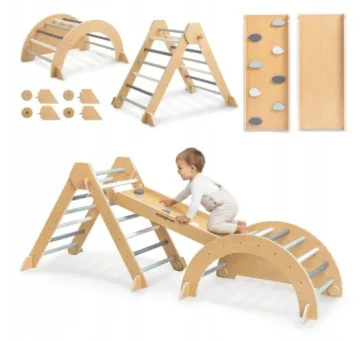Mamabrum MAM258 Montessori žaidimų aikštelė 4in1