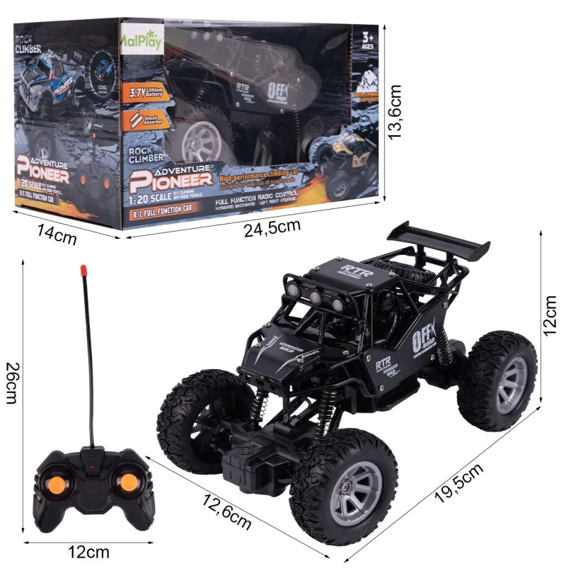 Žaislinis visureigis valdomas nuotoliniu būdu RC, Adventure Pioneer · 3