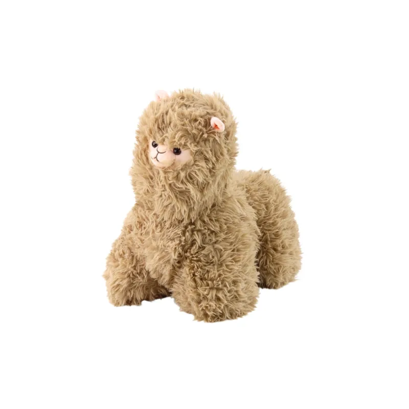 Pliušinė lama 40 cm, smėlio sp. · 1