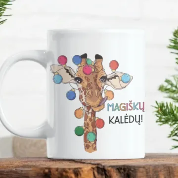 Standartinis puodelis „Magiškų Kalėdų“