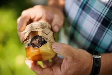 Pavasario žiedų ir laukinių vasaros pievų medus. 280 g