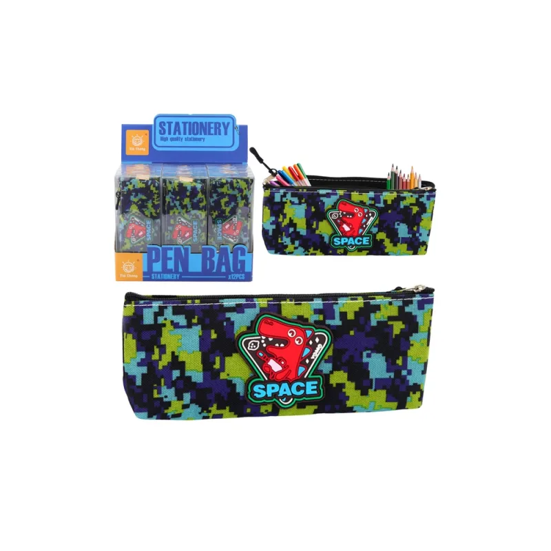Kosminis dinozauras Pixels Blue Green 20x8cm pieštukinė · 1
