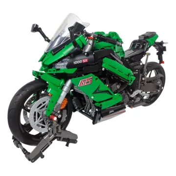 Konstruktorius Sportinis motociklas, 2304 el., Green