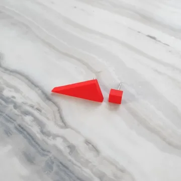 Geometriniai auskarai ▪ S_R