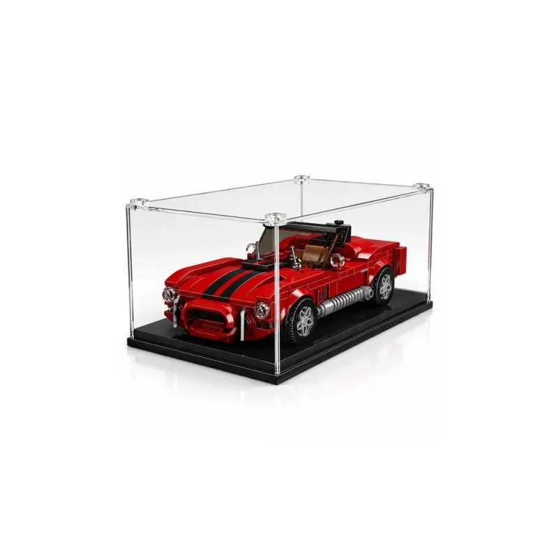Konstruktorius Klasikinis automobilis S.Cobra“ raudonas, su vitrina, 391 el. · 3