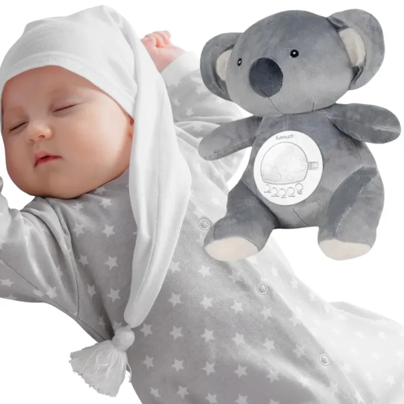 Pliušinis baltasis lokys WOOPIE BABY su projektoriumi ir raminančiais garsais – 15 melodijų · 1