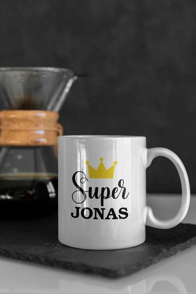 Standartinis puodelis „Super JONAS“