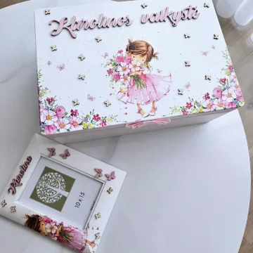 Krikštynų rinkinys „Mergaitė“