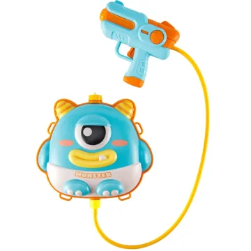 Vandens pistoletas su kuprine WOOPIE UFO MONSTER - 2,1 l talpos