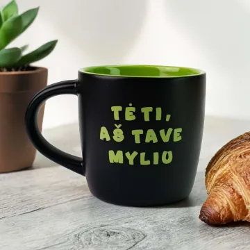 Graviruotas puodelis „Tėti, aš tave myliu“