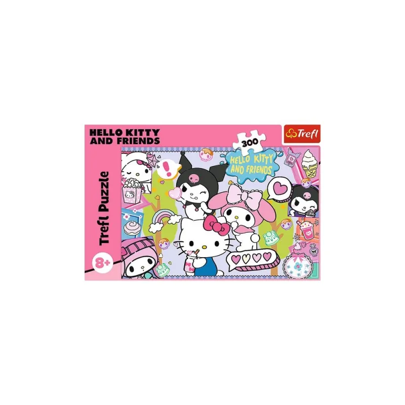 Dėlionė - 300 - Crazy trio - Hello Kitty - Trefl 23039 · 2