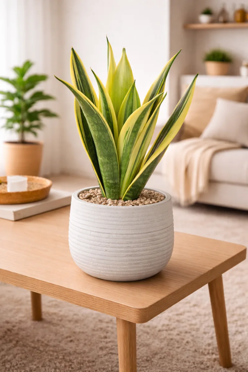 Sansevieria trifasciata Golden Flame · 1