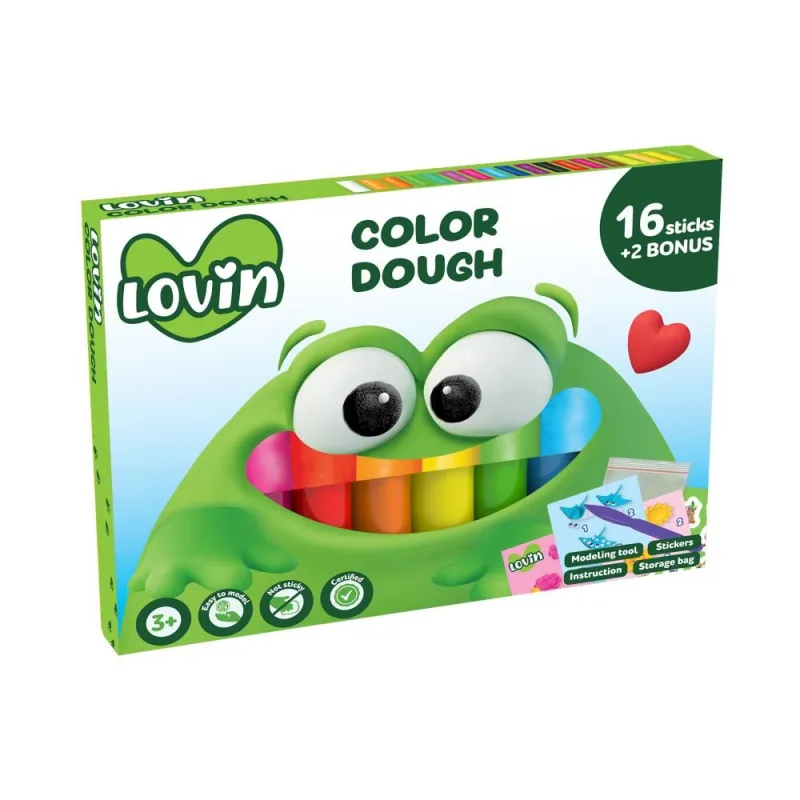 Kūrybinis rinkinys Modelino rinkinys Play Dough - 16+2 spalvos · 1