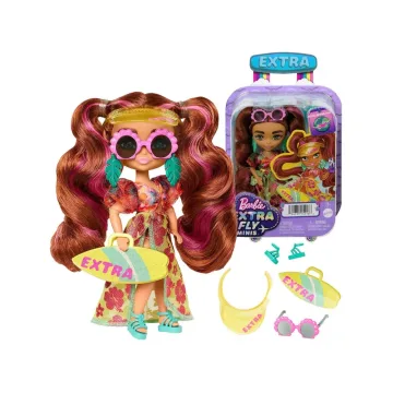 Lėlė Barbie Extra Fly Minis saulėtame paplūdimyje ZA5108