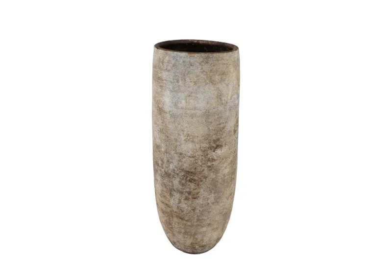 Smėlio spalvos vaza Batu Big — 27x70cm