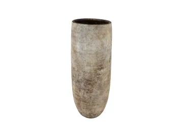 Smėlio spalvos vaza Batu Big — 27x70cm