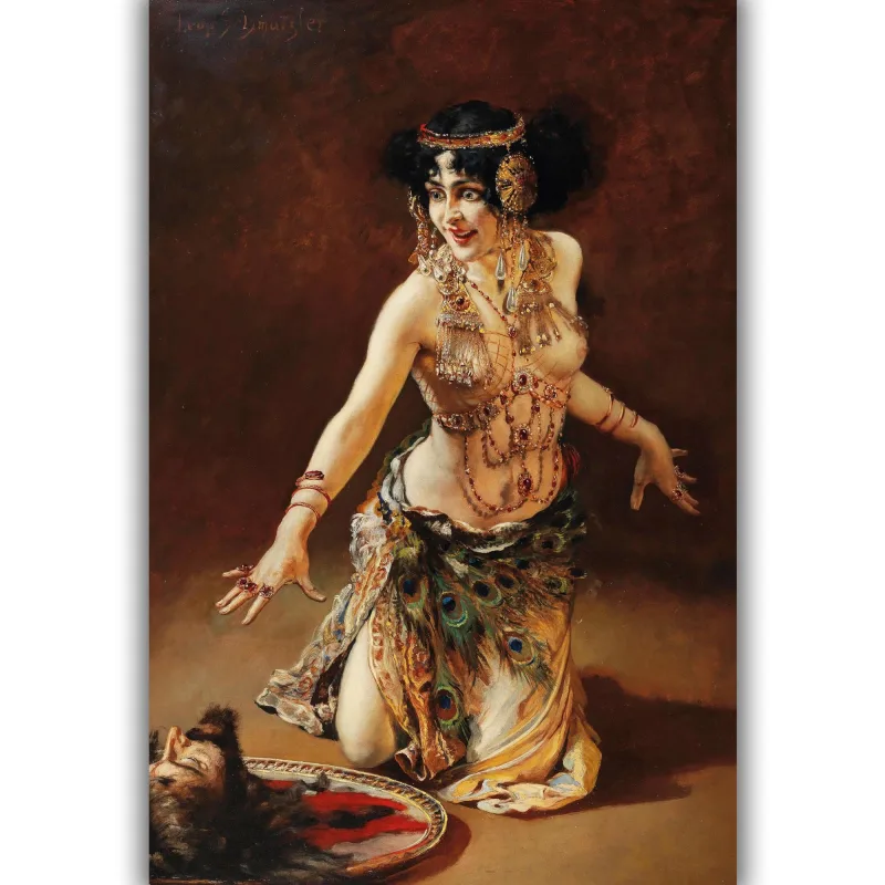Reprodukcija „Lili Marberg“, Leopold Schmutzler, (1905)