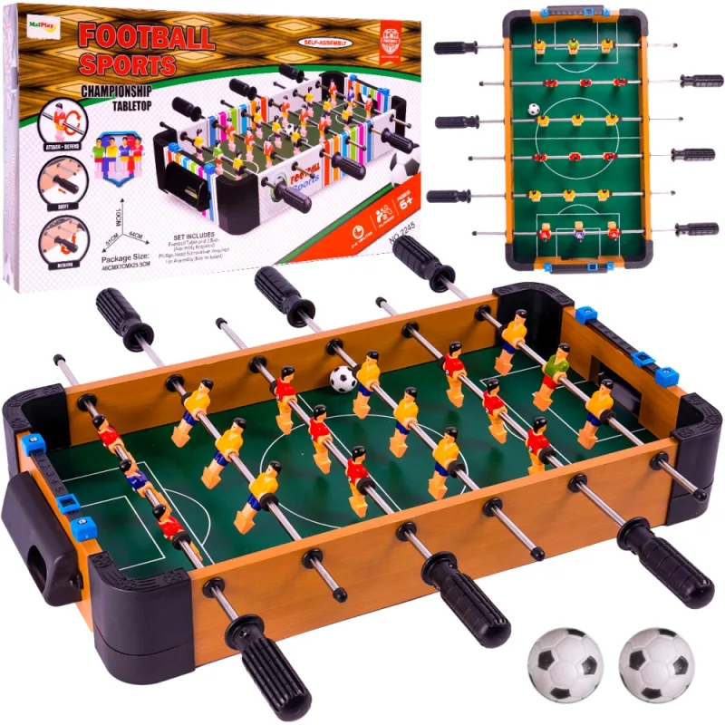 Stalo futbolas – medinis žaidimo stalas · 1