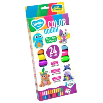 Kūrybinis rinkinys Modelino rinkinys Play Dough - Asorti 24 spalvos