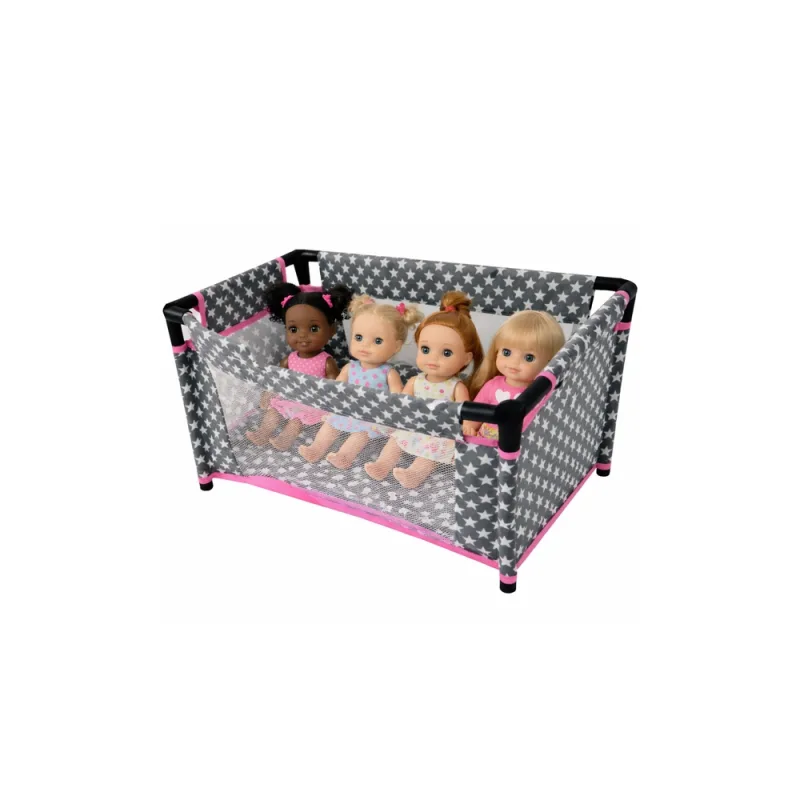 "Star" lova lėlėms "Alice Gray Pink · 2