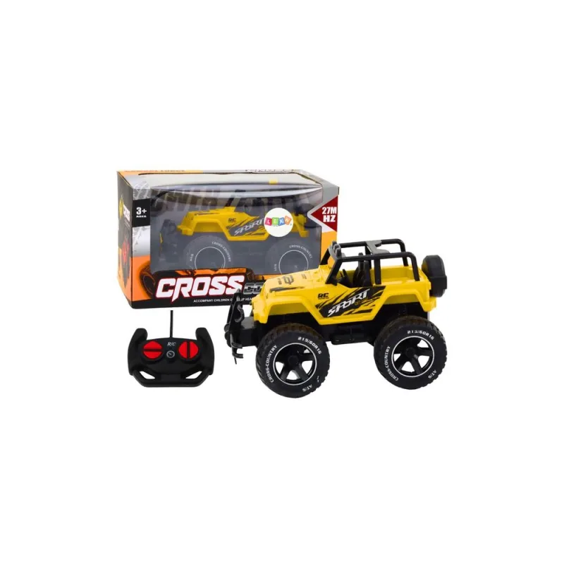 RC visureigis 1:18 Geltonas · 1