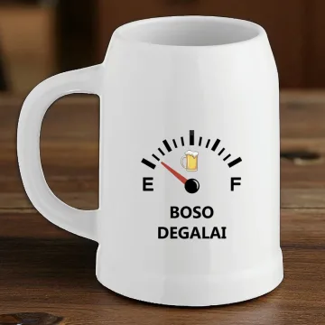 Keramikinis bokalas „Boso degalai“