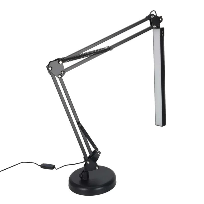 LED stalinis šviestuvas USB pasukama rankena 2 tvirtinimo būdai · 3