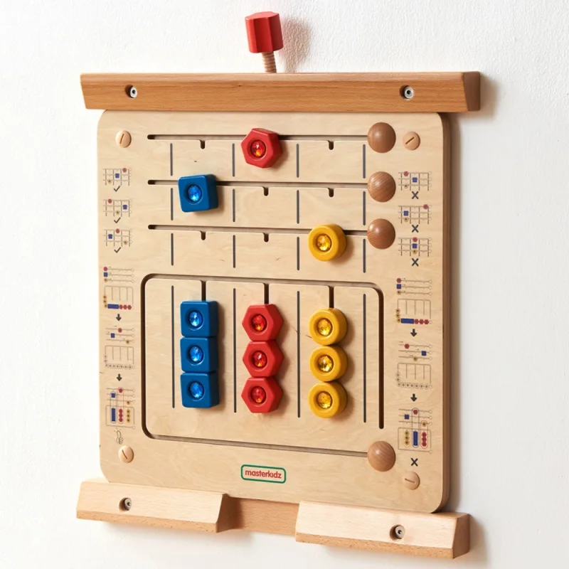Edukacinė sieninė lenta MASTERKIDZ Montessori Deimantų rūšiavimo dėlionė · 3