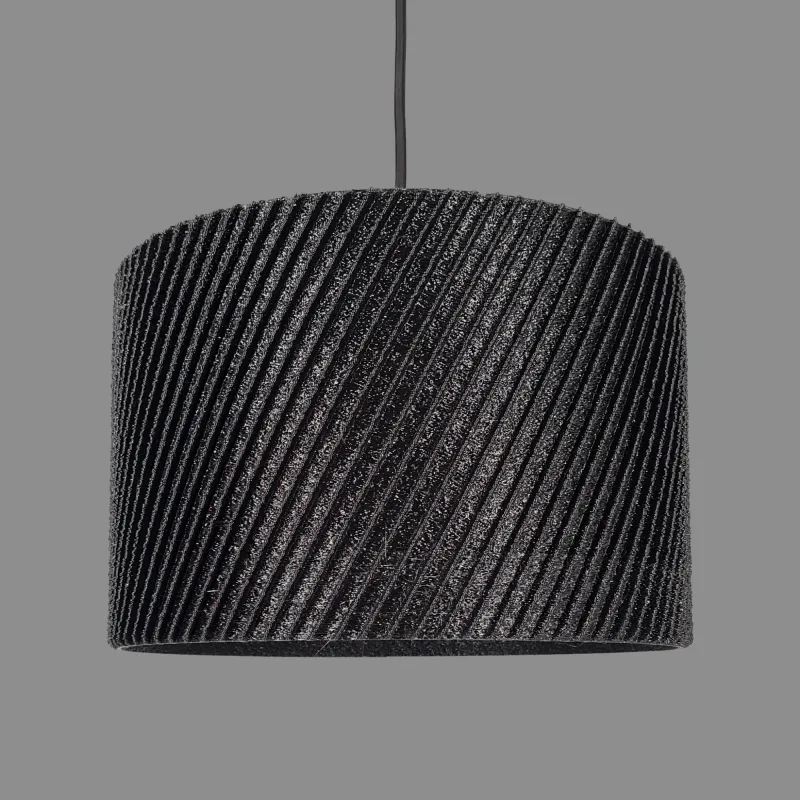 Industrinio stiliaus šviestuvas A04, juoda