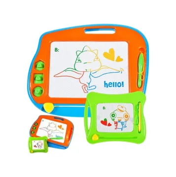 Vaikiška magnetinė piešimo lenta 2in 1