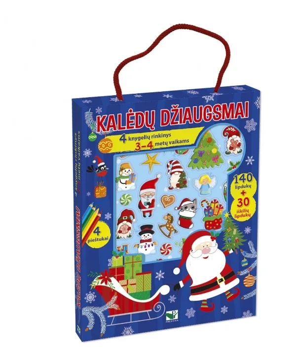 Kalėdinis rinkinys „Kalėdų džiaugsmai“ – 3–4 metų vaikams · 1