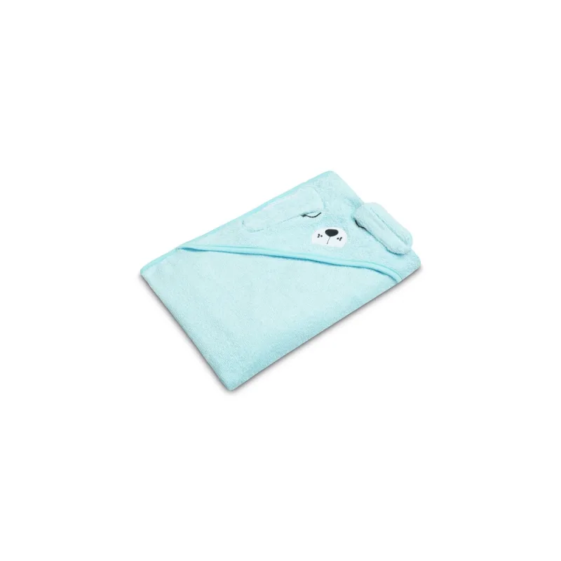Rankšluostis Sensillo BathFriends 100x100, Mėlynas šuo · 1