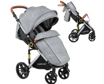 Summer baby SEMPRE vežimėlis - Pilka
