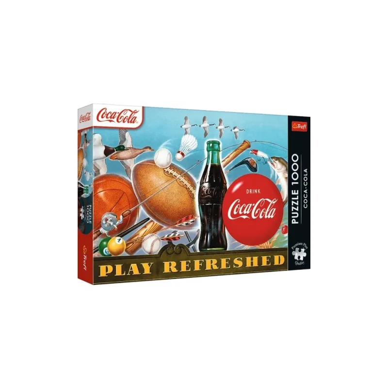 Dėlionė - 1000 Premium Plus - Coca-Cola: - Trefl 12101 · 1